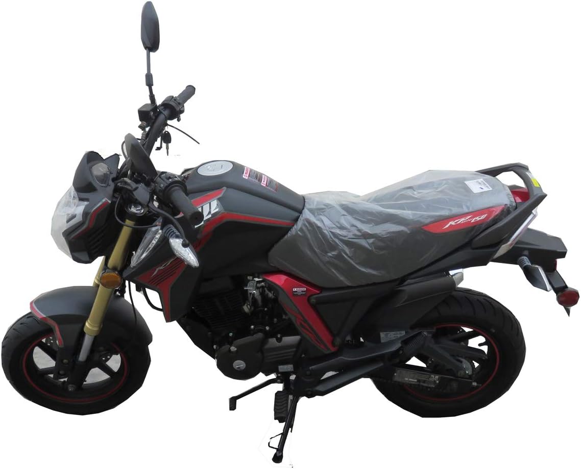 Lifan X-PRO 150cc Gas Motorcycle Adult Moped KP MINI 150 Street Motorcycle Bike(Black/Red)