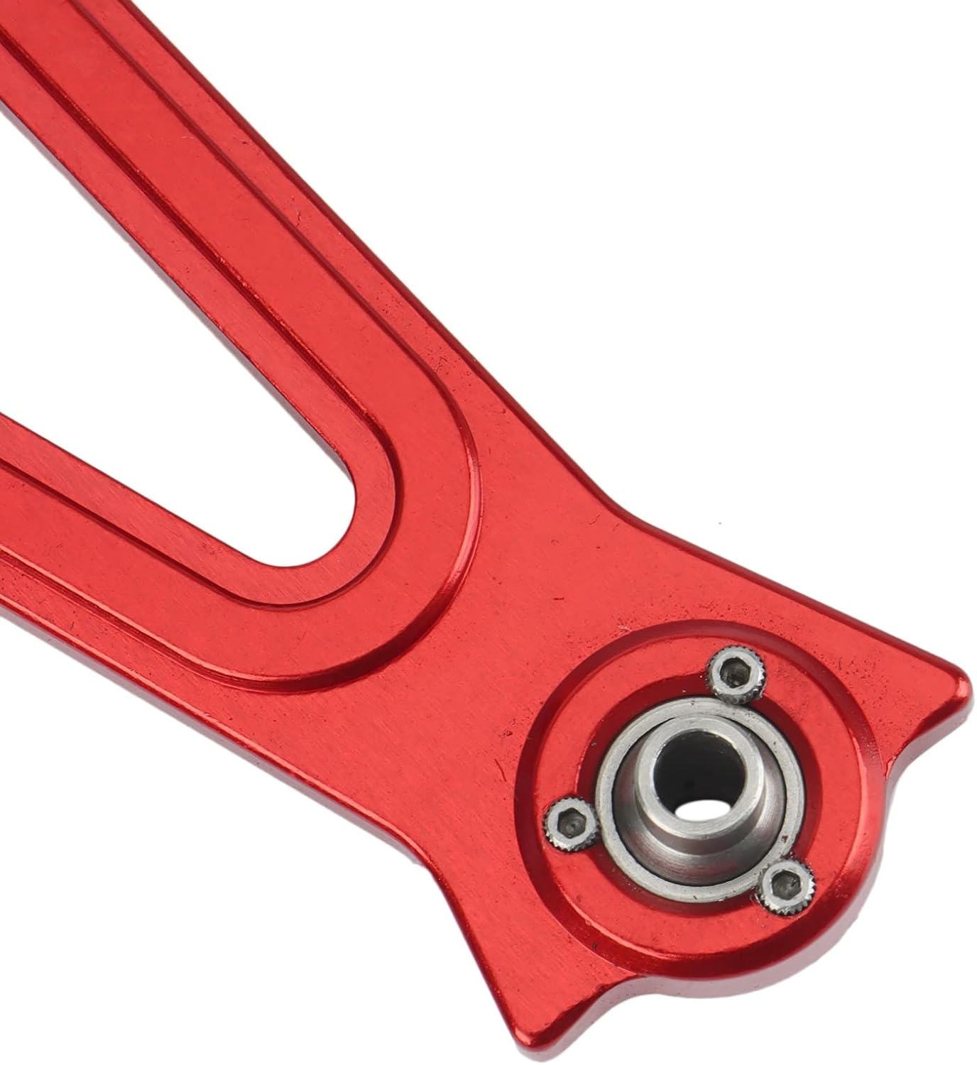 GERALD Pack of 2 Metal Front Upper Control Arm for Super Baja 1/6 Desert Truck RC Car Upgrade Parts, Red