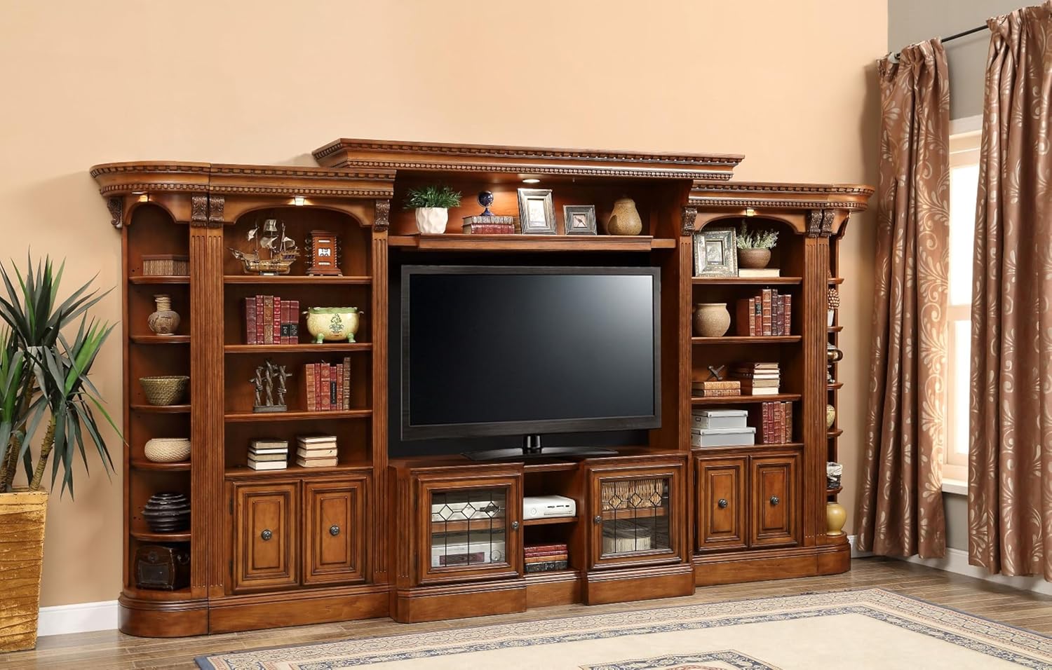 Parker House Huntington 32 in. Open Top Bookcase