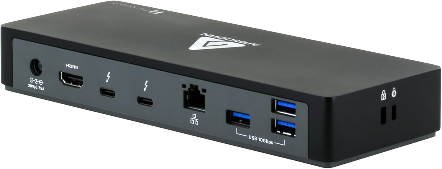 Apricorn Aegis Thunderbolt 4 Docking Station (ATB4DS)