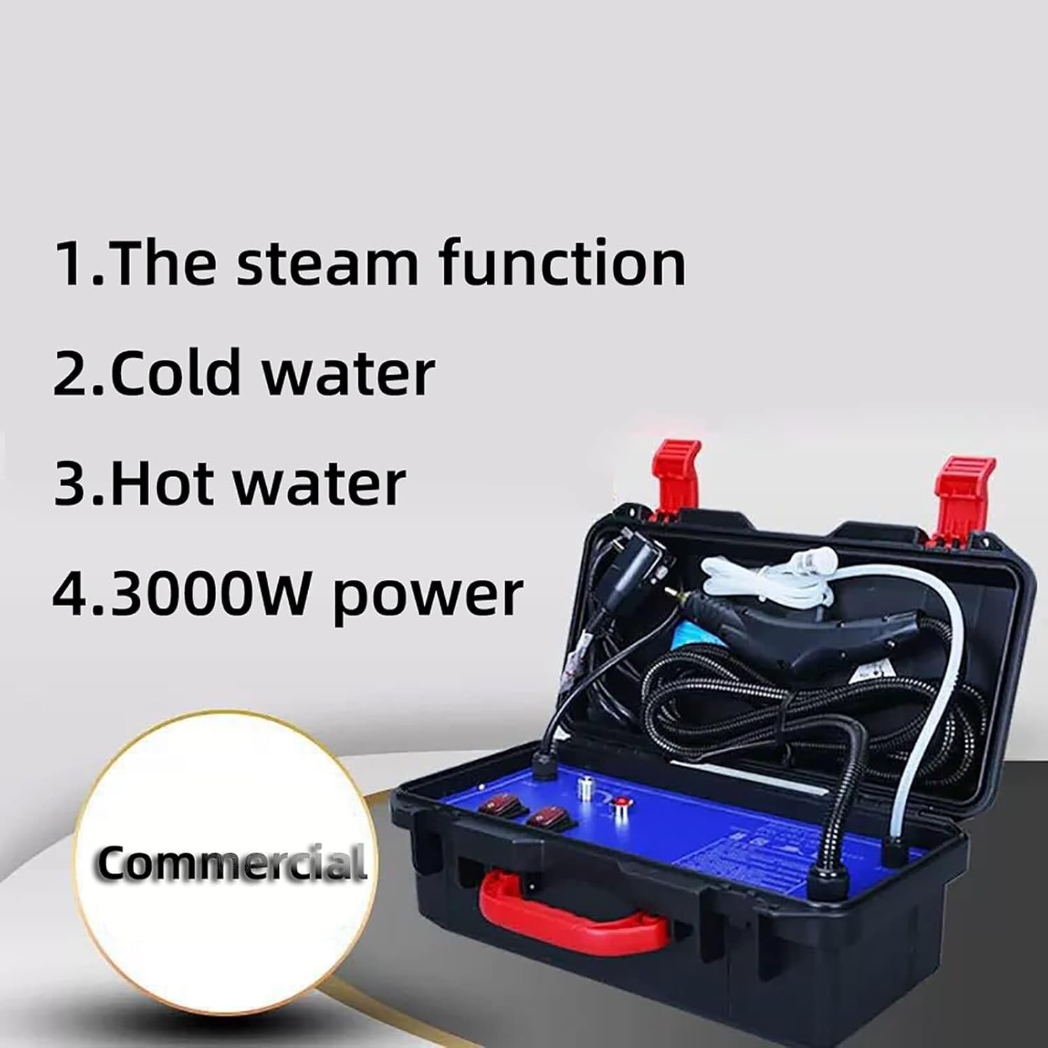 KANGJIEM High Temperature pressurized steam Cleaner, Handheld high Pressure steam Cleaner, Cleaning System Automatic Pump steam Cleaning Machine