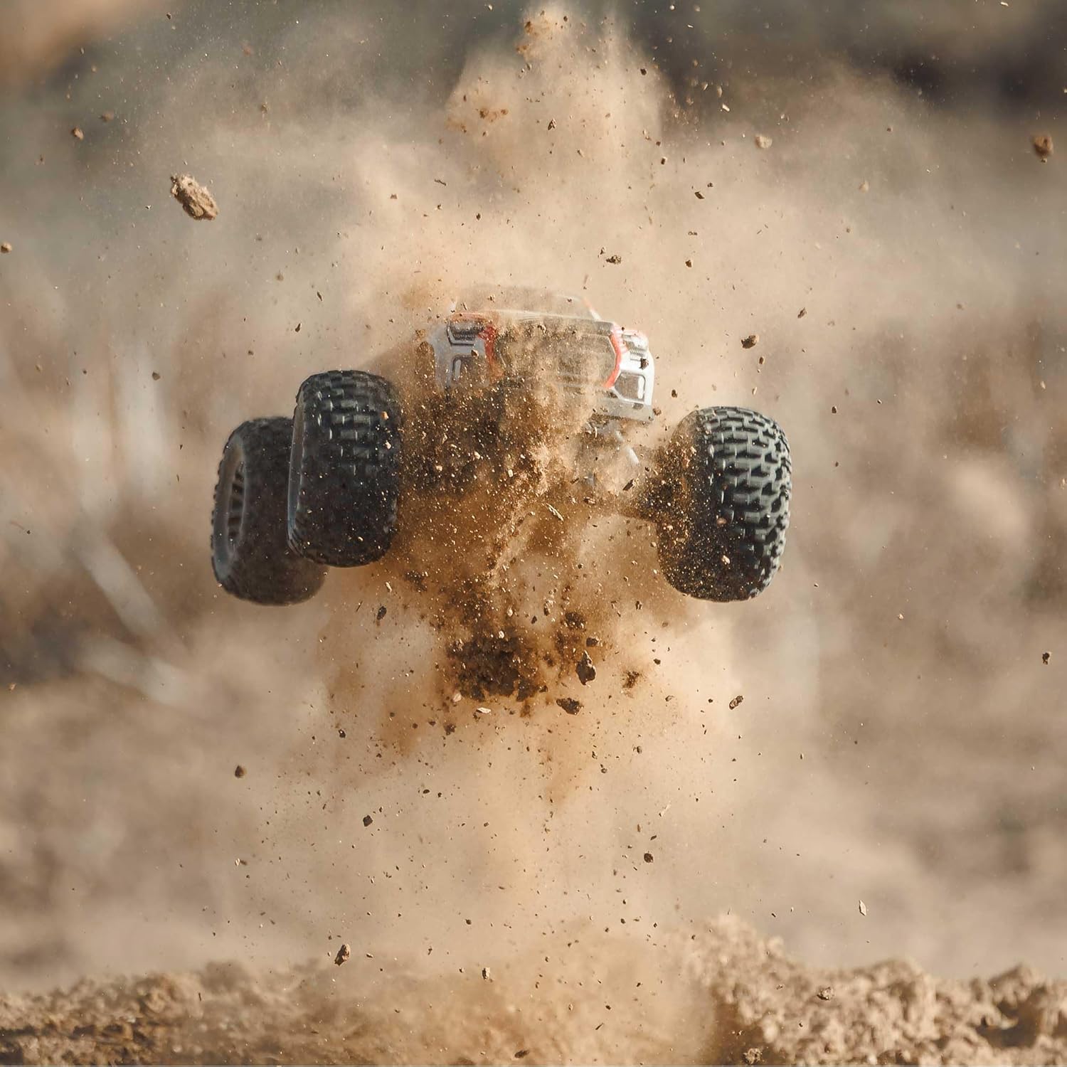 ARRMA RC Truck 1/10 Granite 4X4 223S BLX BRUSHLESS Monster Truck RTR with DSC, RED, ARA4302V4T2