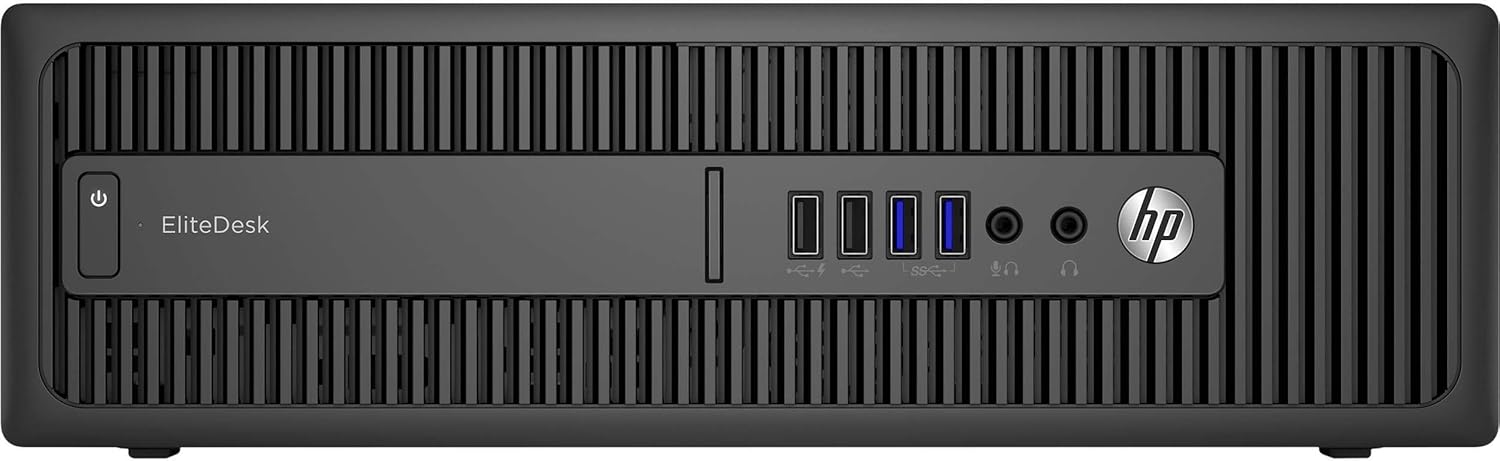 HP EliteDesk 800 G2 Mini Business Desktop PC Intel Quad-Core i7-6700T up to 3.1G, 16GB DDR4, 1TB SSD, VGA, DP Port, Windows 11 (Renewed)