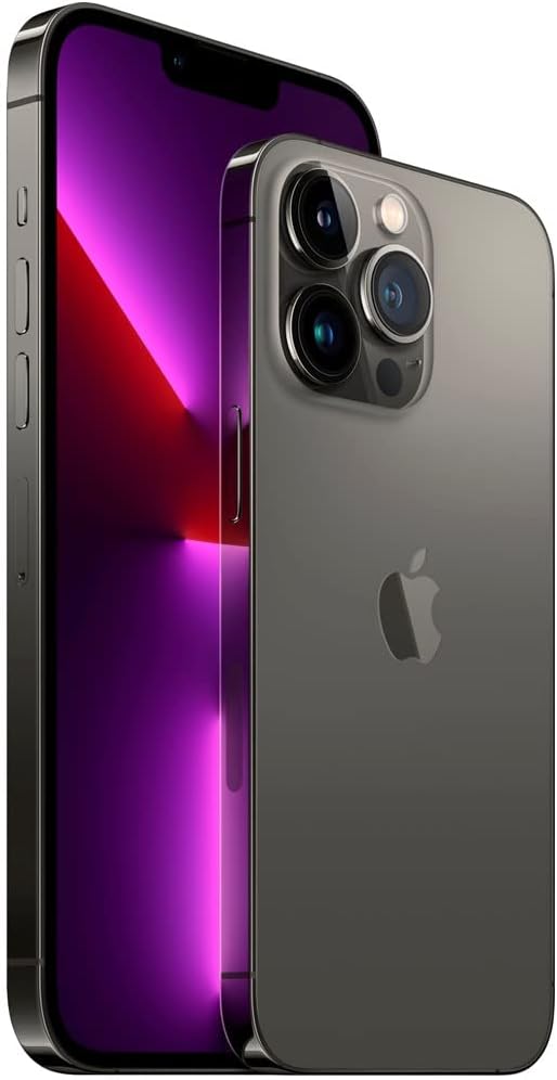 Apple iPhone 13 Pro, 128GB, Graphite - Unlocked (Renewed)