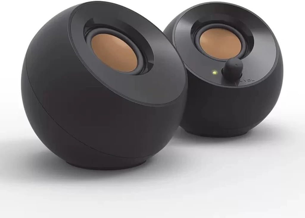 USB-Powered Desktop Speakers Powerful Down-Firing Subwoofer Up to 8W RMS Total Power for Computer