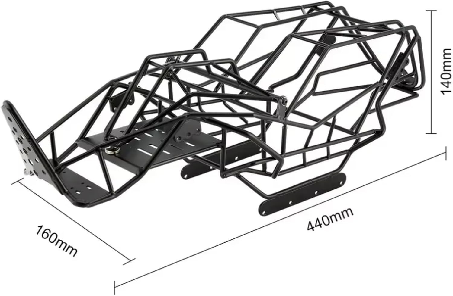 Models Upgrades Parts For Axial For Wraith 90018 1/10 Steel Roll Cage For Chassis Frame Set RC Crawler Car Accessories Parts