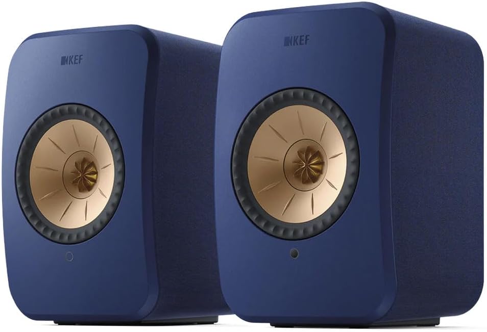 KEF LSX II Wireless HiFi Speaker System (Cobalt Blue)