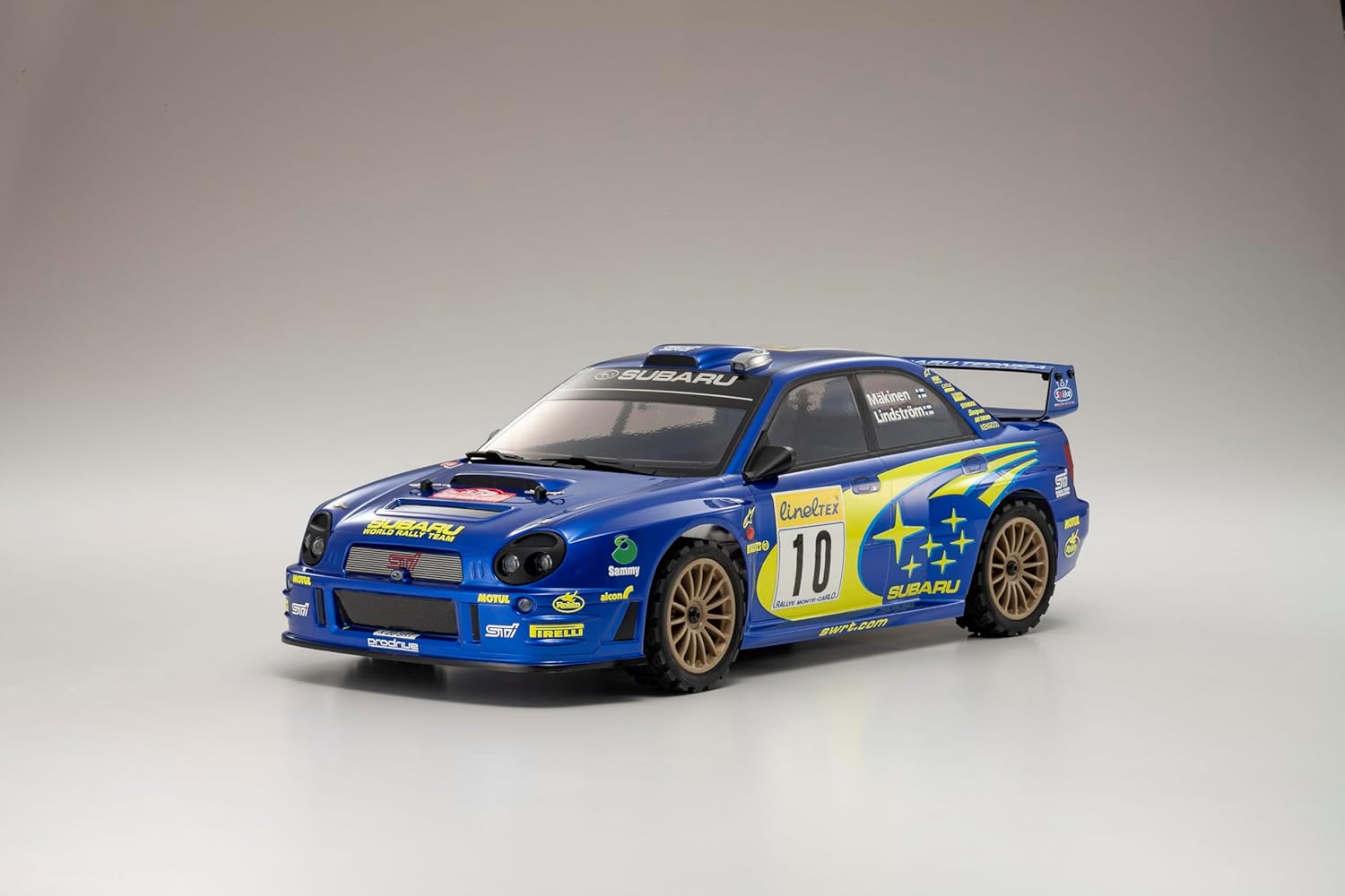 1/10 EP 4WD フェーザーMk2 FZ02-R レディセット スバル インプレッサ WRC 2002 34481T1