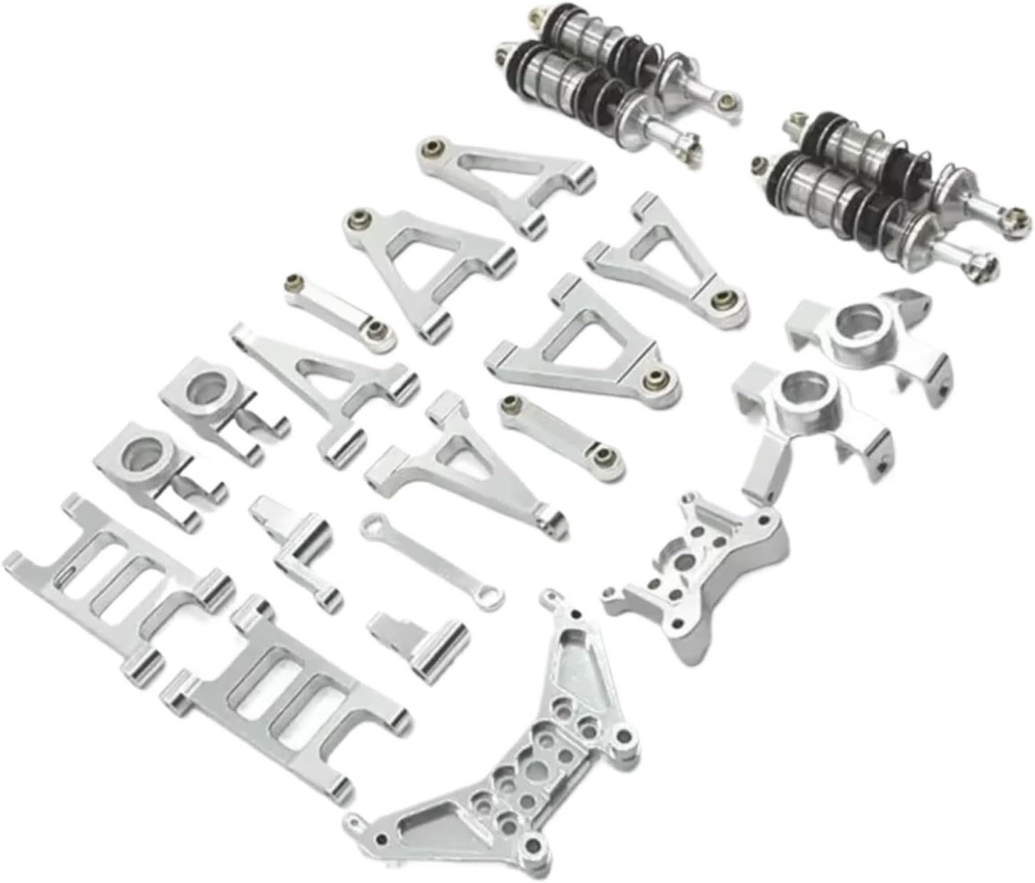 Rc Car Shock Absorber For MJX 14301 14303 14302 Metal For Spring Shock Absorber Set RC Car Off-road Tracked Vehicle Vehicle Parts Accessories Upgrade Replacement Use