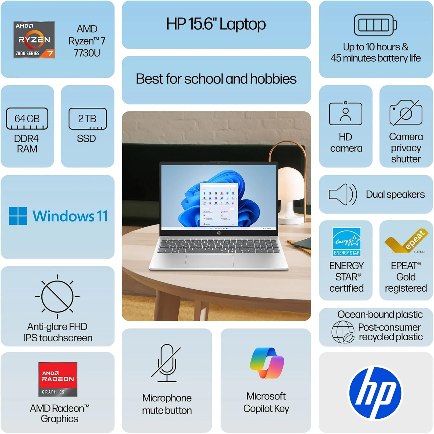 HP 15.6