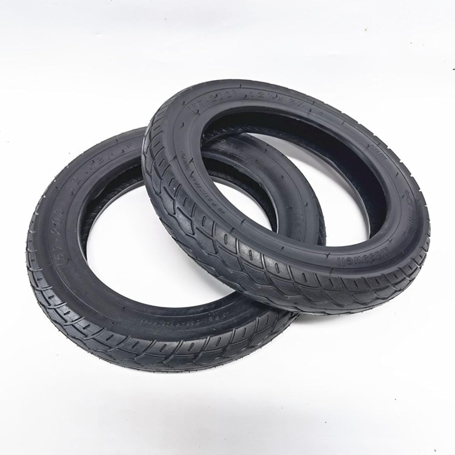 12 Inch Tire 12 1/2 X 2 1/4 Smart Self Balancing Scooter Accessories Electric Scooter Tire for Many Gas Scooter E-Bike 12 Inch Replacement Wheels,2pcs