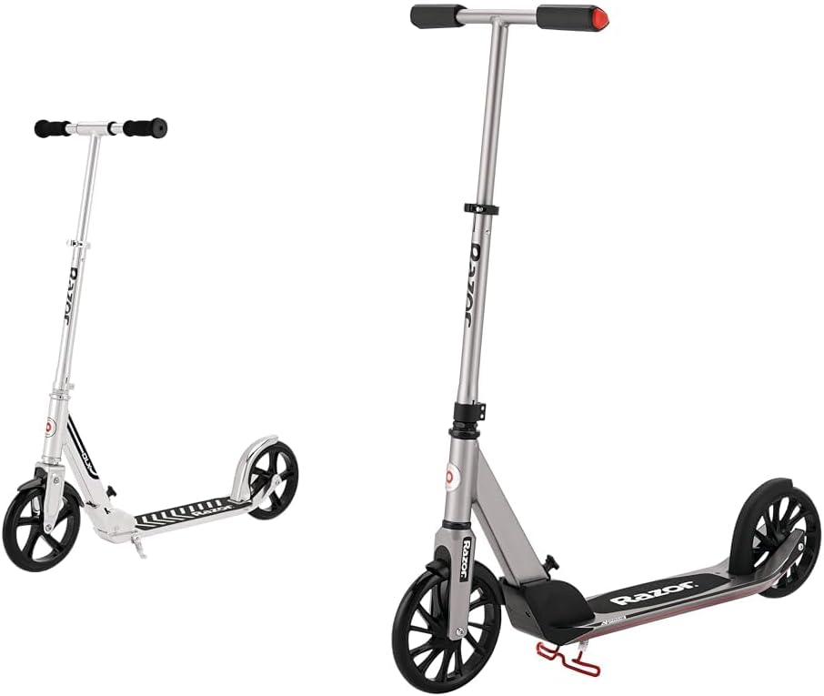 Razor A5 DLX and A5 Prime Kick Scooters Bundle for Kids Ages 8+ - 8