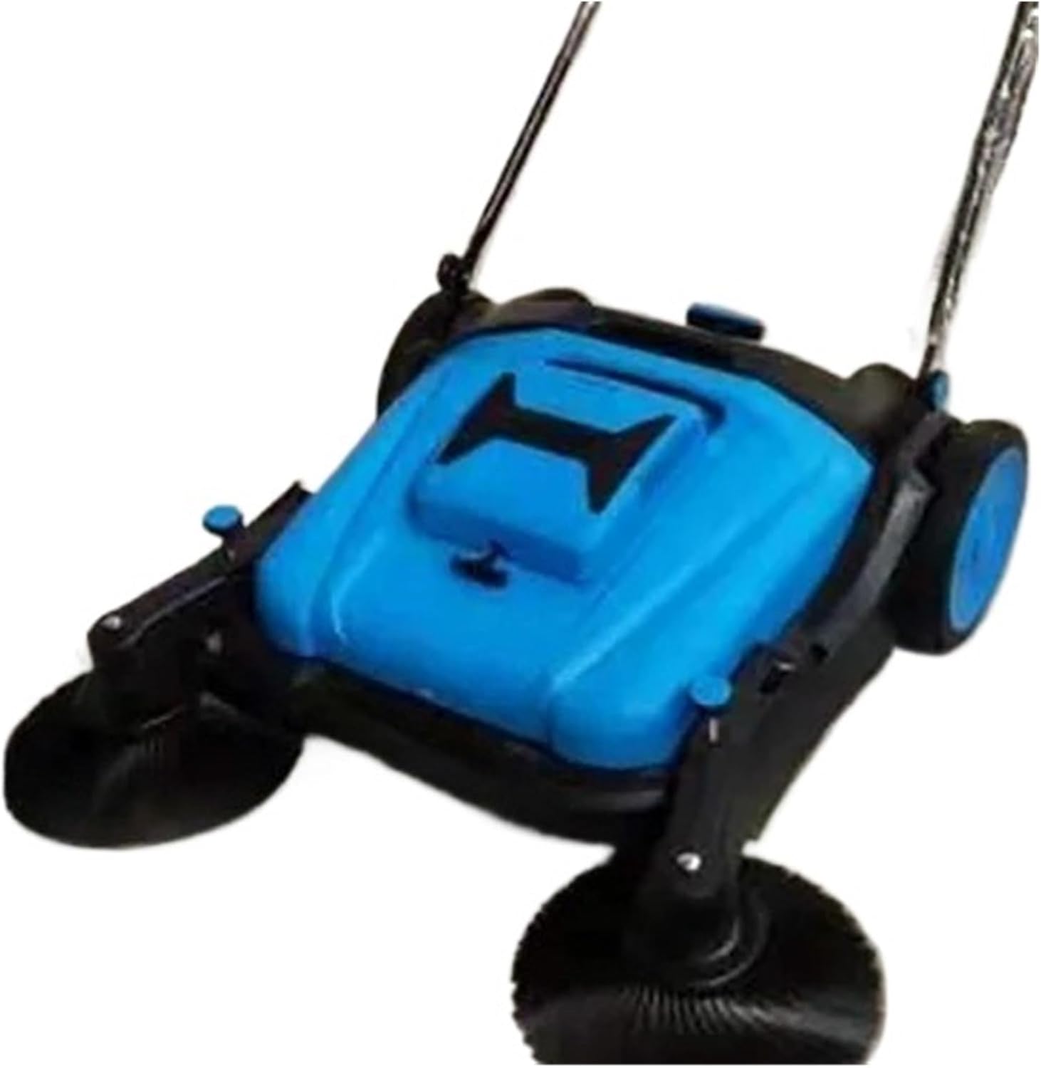 Push Sweeper Street Cleaner 55L 70L 80L Unpowered Push Sweeper Large Capacity Road Outdoor Ride on Floor Sweeper(118cm)
