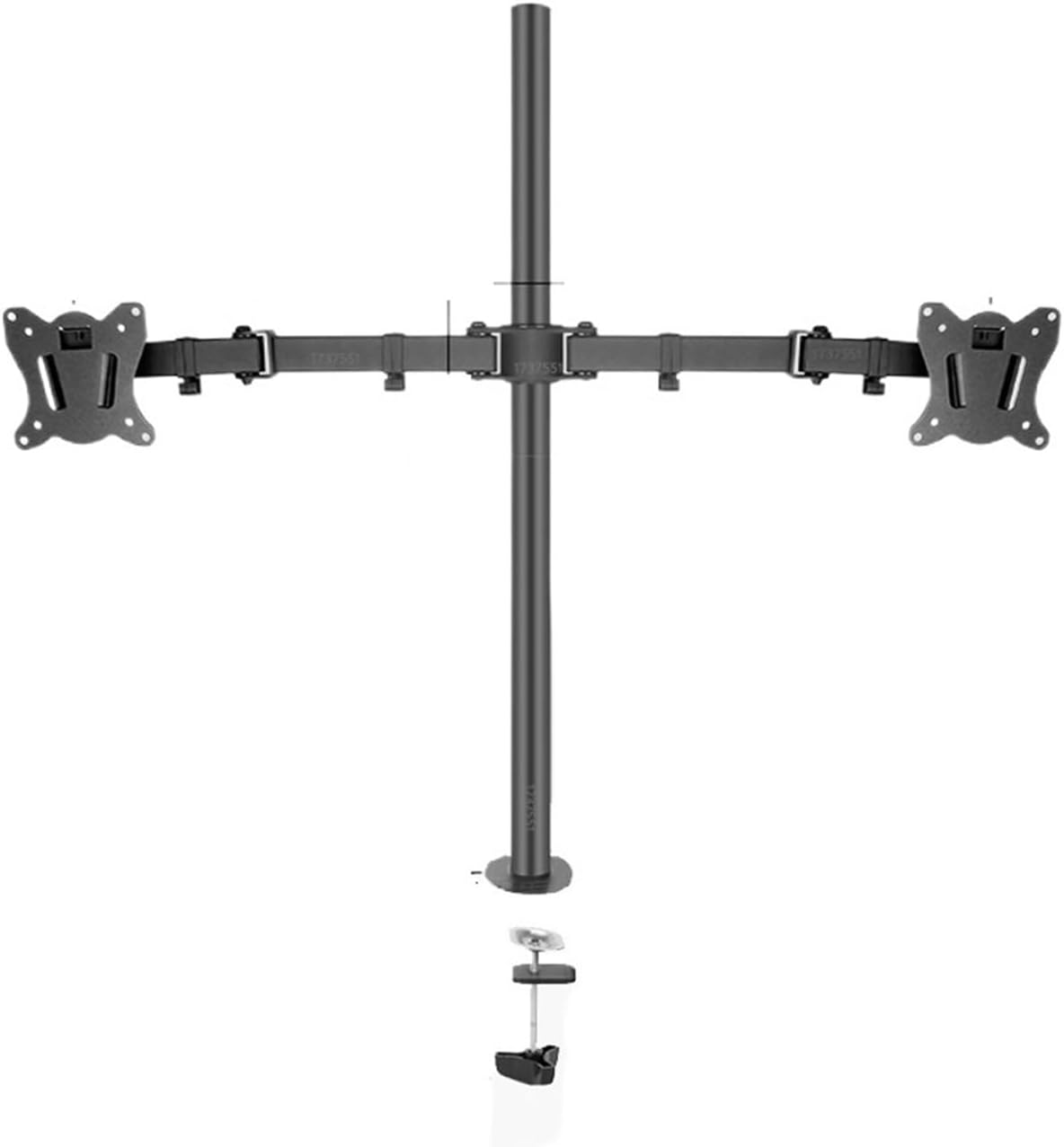 80cm DL-T902-280II Full Motion Dual Monitor Desk Stand 10