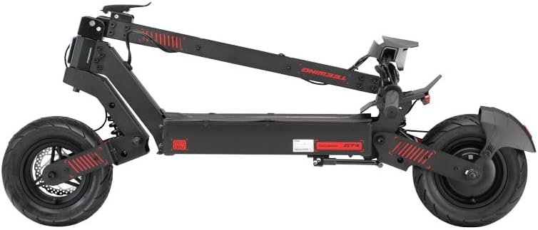 GT4 Electric Scooter Max 43.5 Miles and 43.5 Mph Speed Power by 2400W Motor, Foldable Electric Scooter for Adults with 11 Inch Road Vacuum Tires