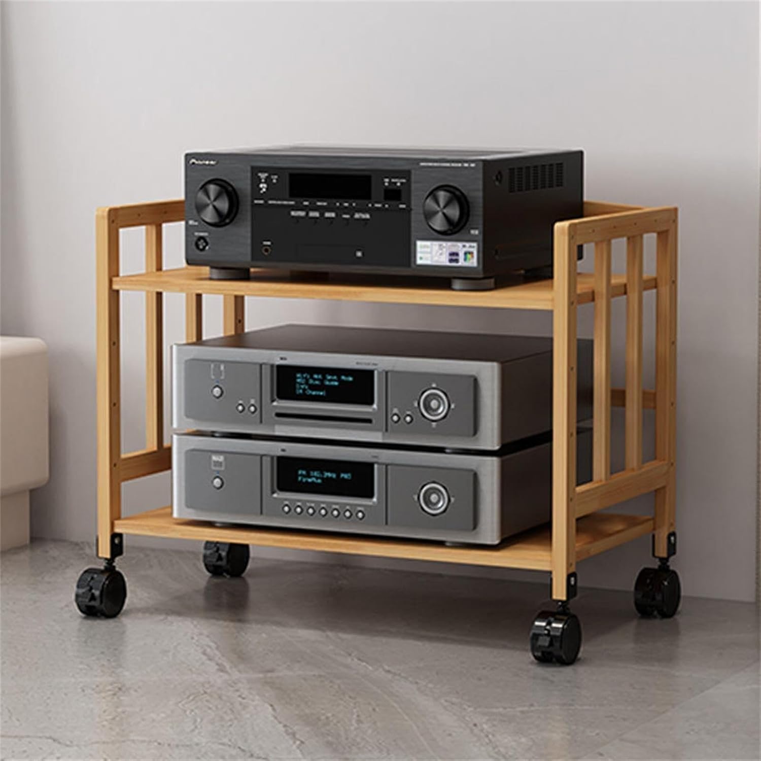 ZGHQHCDRH 2/3/4/5 Tier AV Media Stand