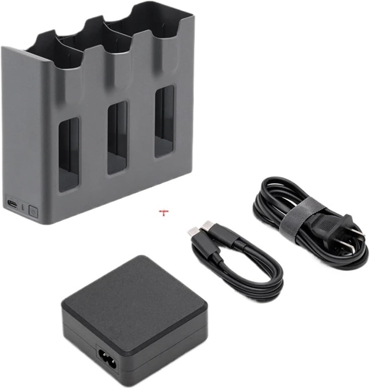 Drone Accessories 100/240W Power Adapter，Compatible For DJI Mavic 4 Pro Parallel Charging Hub Charger Intelligent Flight Battery Drone Accessories(Hub and 100W Adapter)