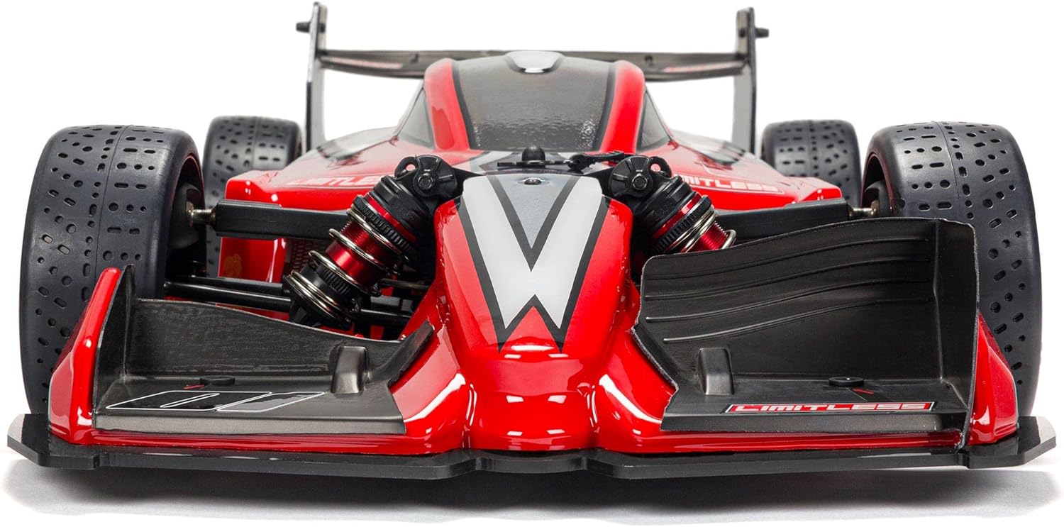 ARRMA RC Car 1/7 Limitless V2 Speed Bash Roller (Requires Additional Products to Run), Clear, ARA7116V2