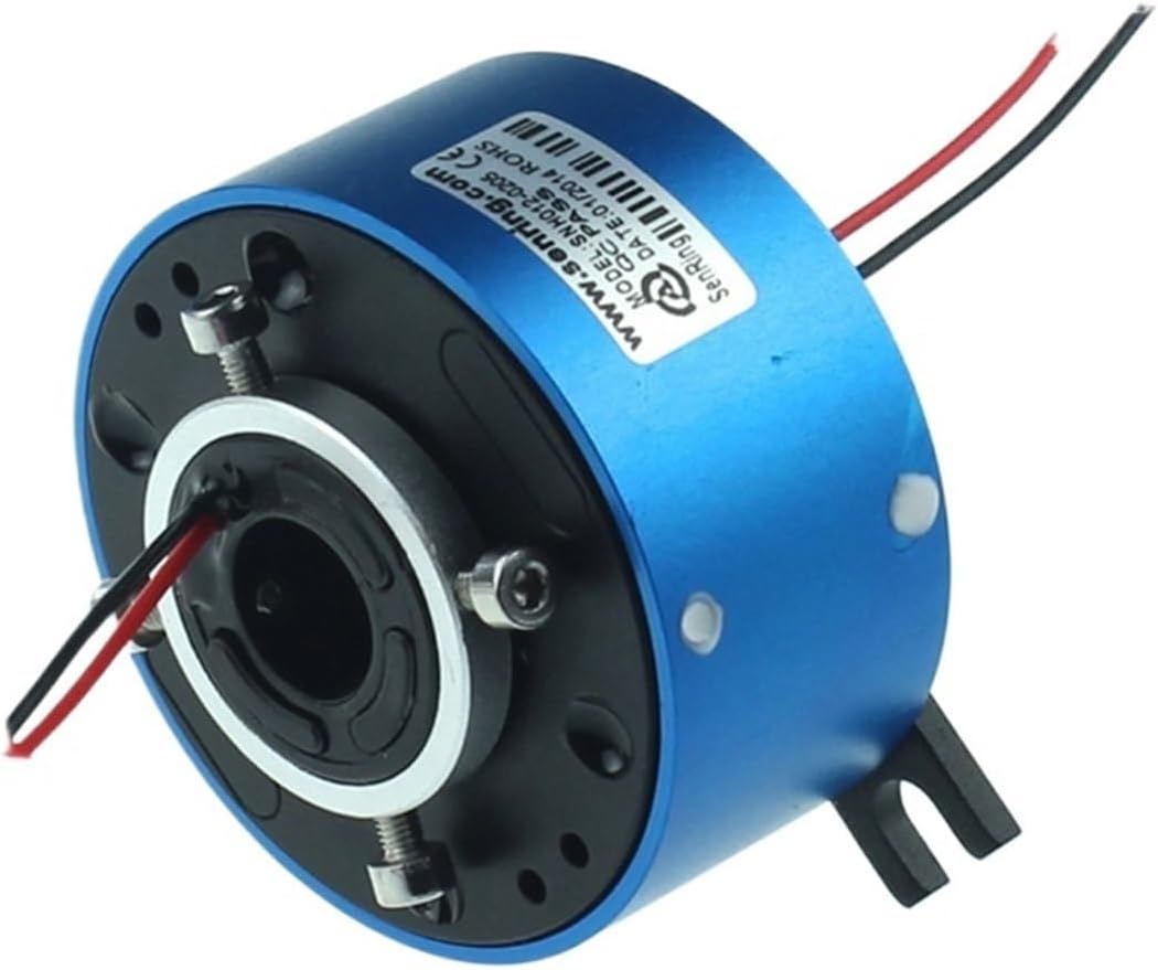 Slip Ring 12.7mm of bore Size 2 Wires 5A Through Hole Slip Rings