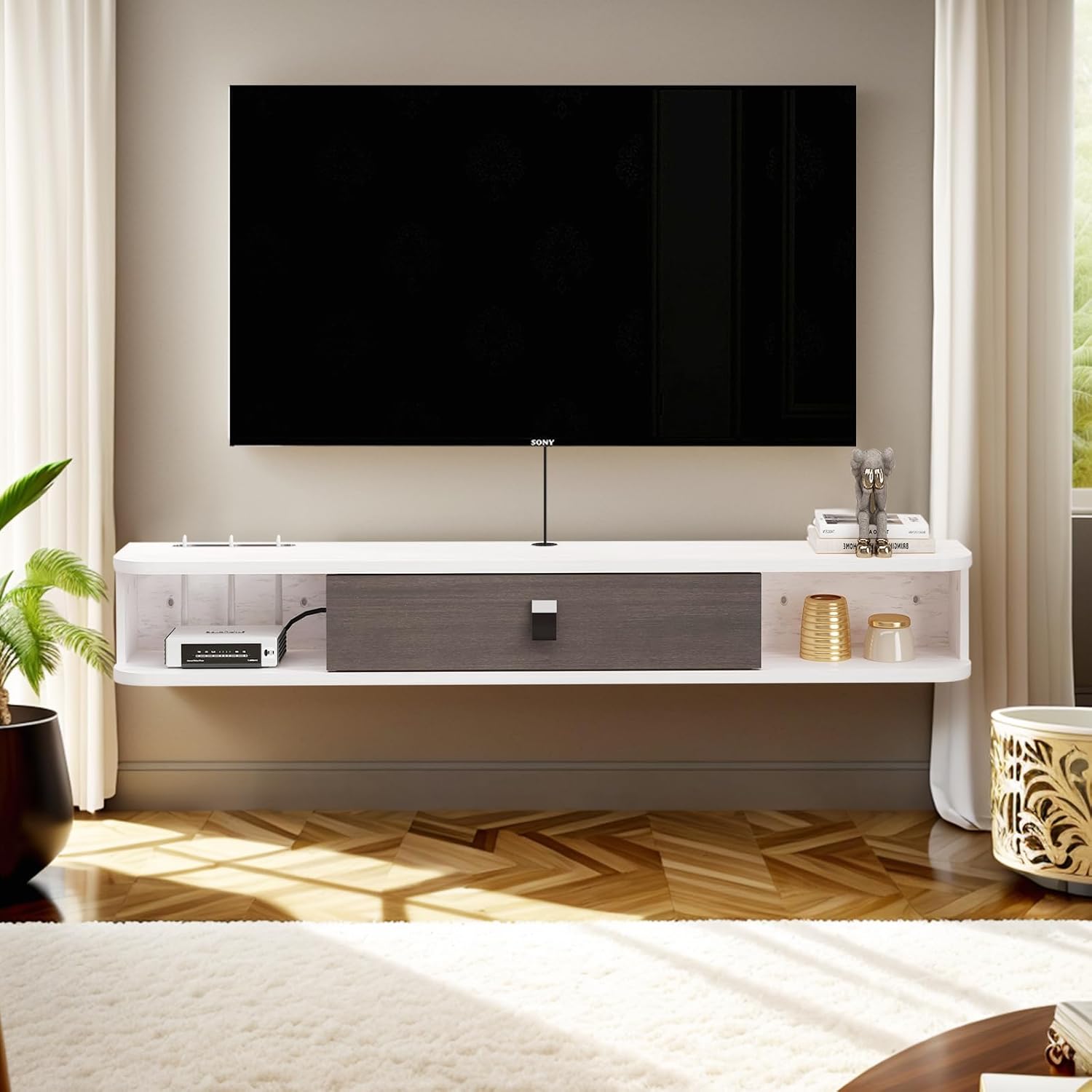 Pmnianhua Floating TV Console
