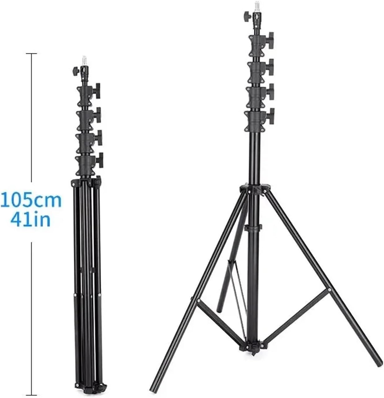 Professional 4.5m Heavy Duty Air Cushion Light Stand Photography Studio Kit Aluminum Adjustable Photography Tripod