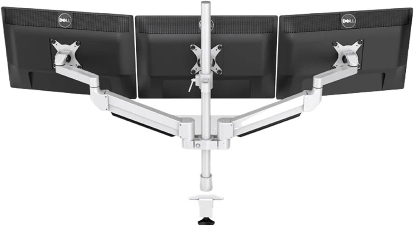 Three monitor stand arms, suitable for sizes 17 inches-24 inches 1-8 kg, suitable for monitor aluminum alloy material screen desktop installation