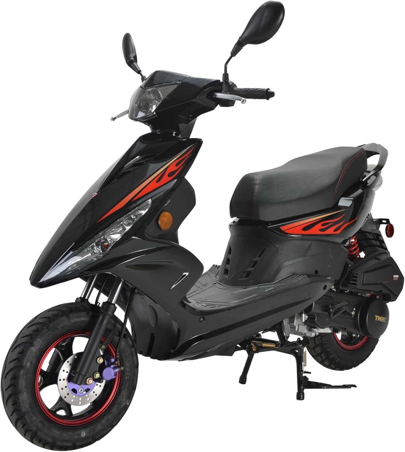HHH Wave 150cc Fully Automatic Gas Scooter Moped for Youth and Adult 150 cc Adult Bike with 10