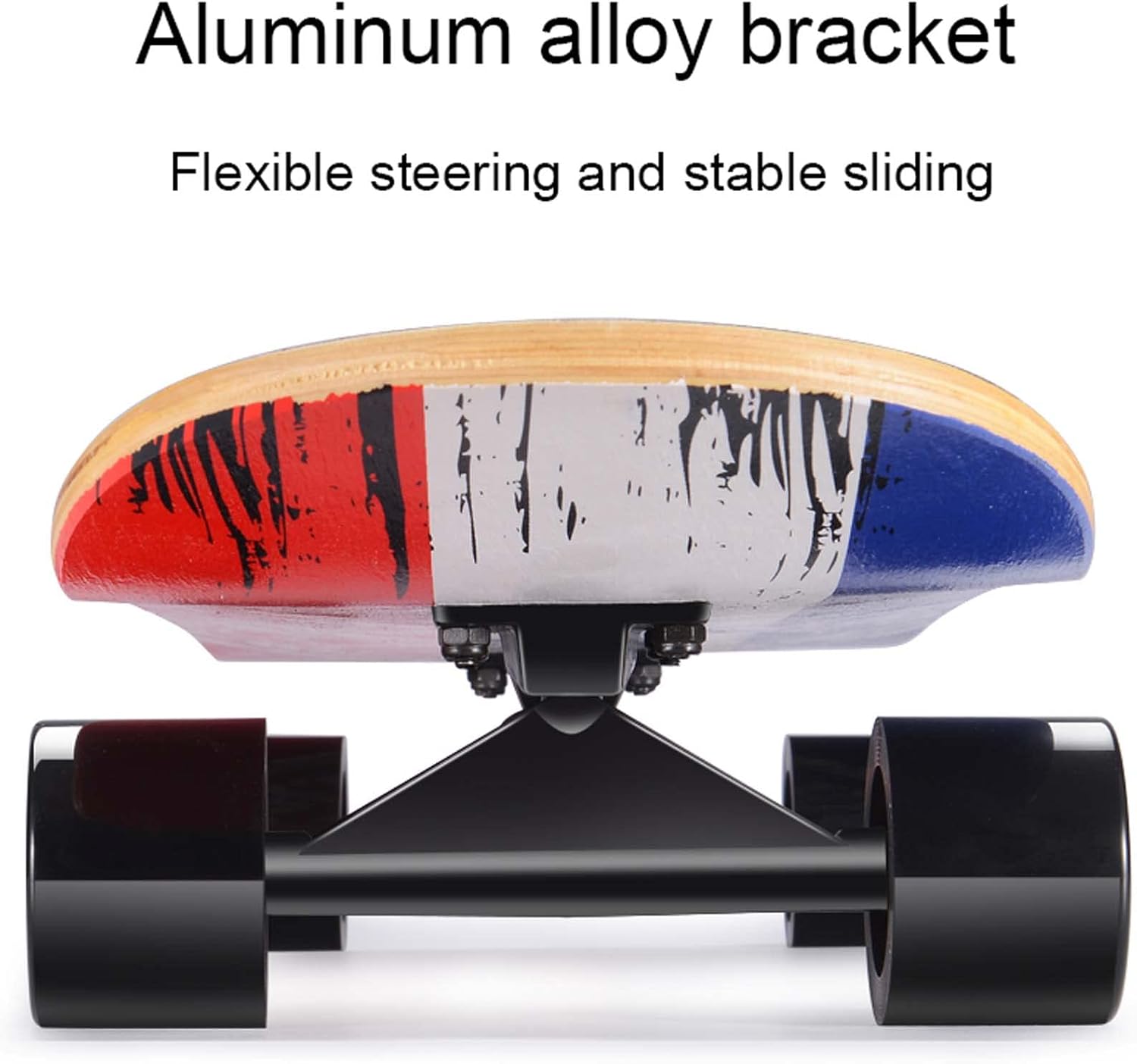 Skateboard - 31Inch Standard Skateboards for Kids Boys Girls Youths Beginners Starter, 7 Layer Maple Double Kick Concave Skateboard