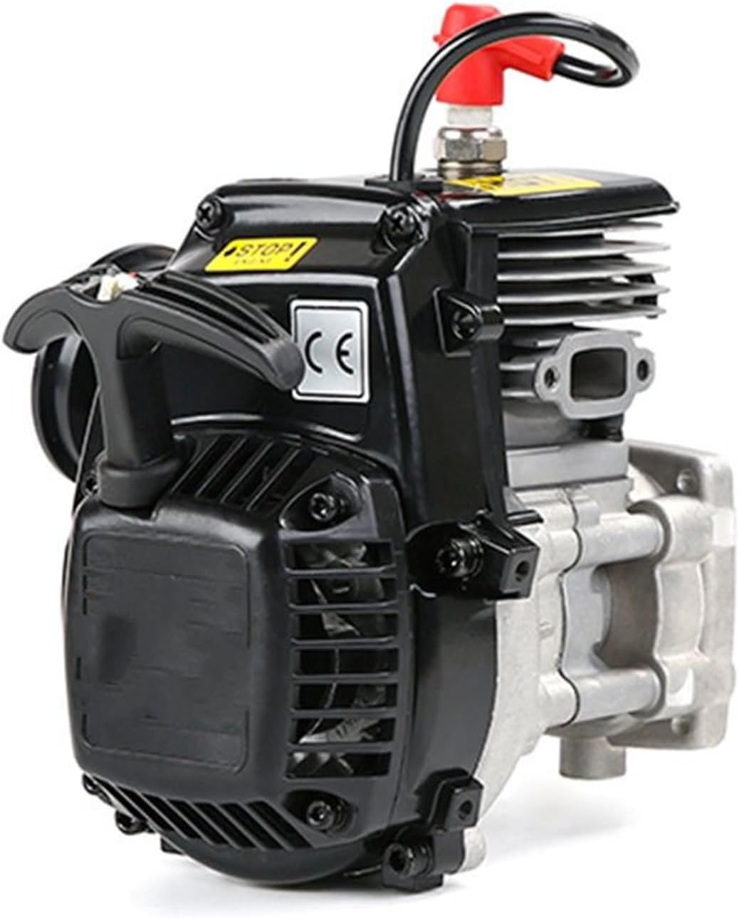 ALBARAY Upgrade Parts Compatible with LOSI for Baja for FG for GoPed for RedCat 36CC 4 Bolts Two-Stroke Engine Fit for 1/5 Truck RC CAR Parts (Color : A)