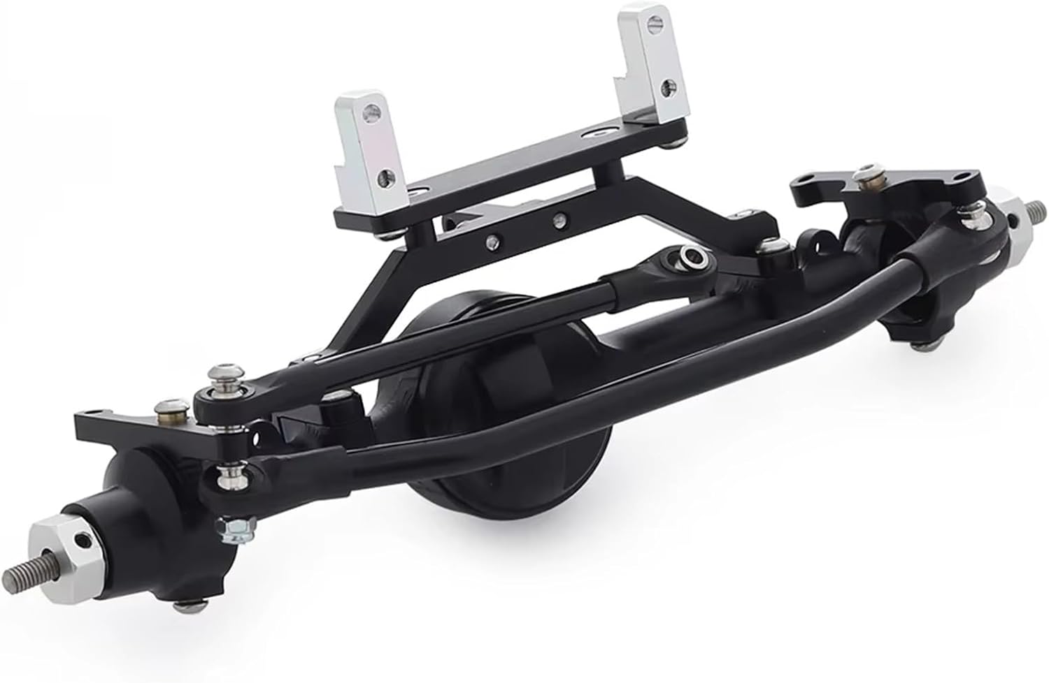 RC Car Parts Compatible with Gelande II TF2 D110 for Yota II CNC Aluminum Alloy D90 Front Rear Axels Set for 1/10 RC Crawler Upgrade Parts(Rear and Front)