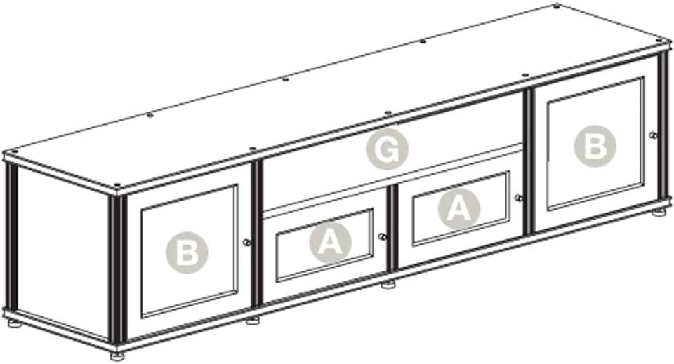 Salamander 245 Black Posts (Walnut)