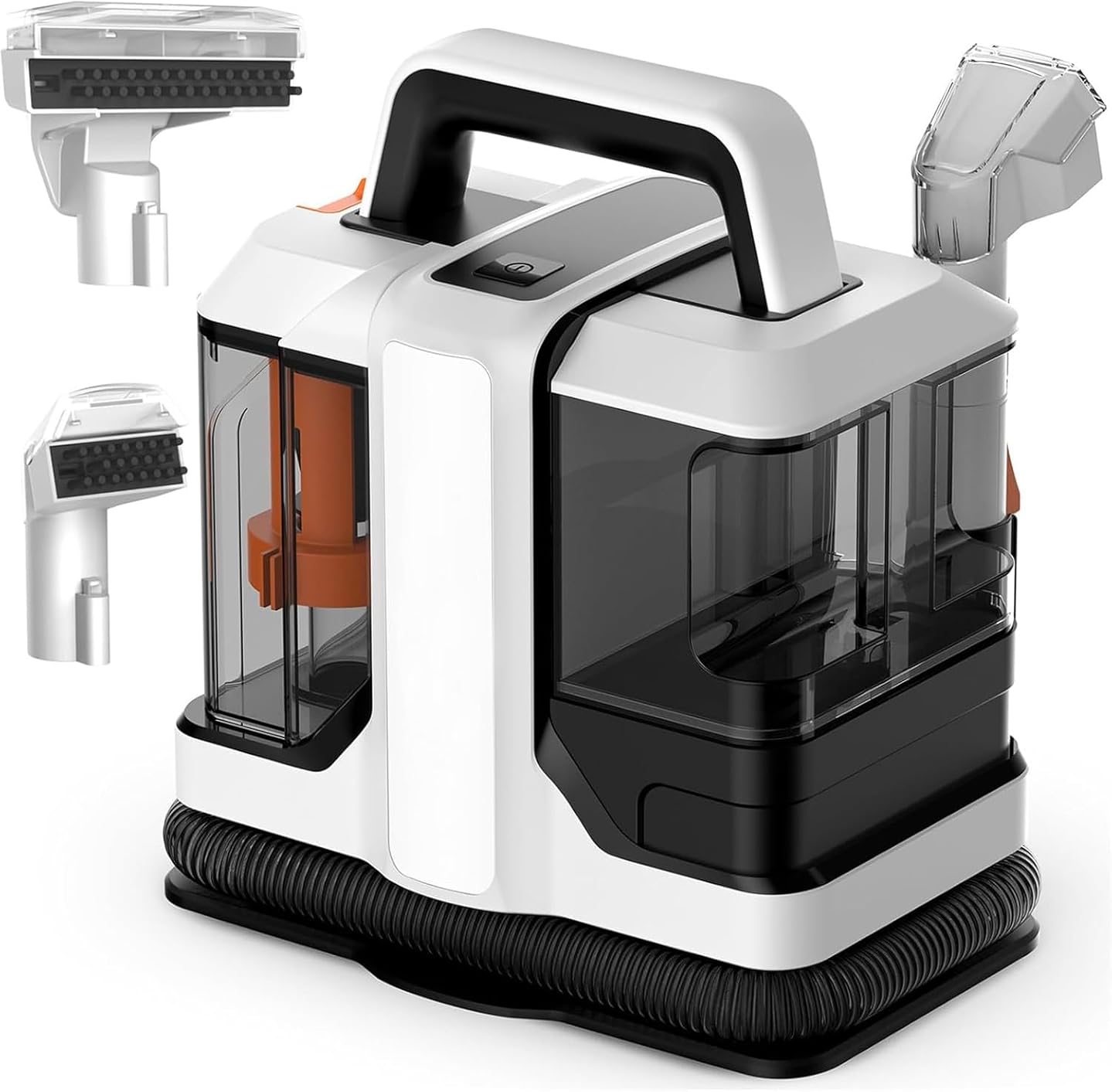 Portable Handheld Carpet Cleaner, High-pressure Steam Cleaner, All-in-one Machine for Pet Stains and Household Fabric Cleaning