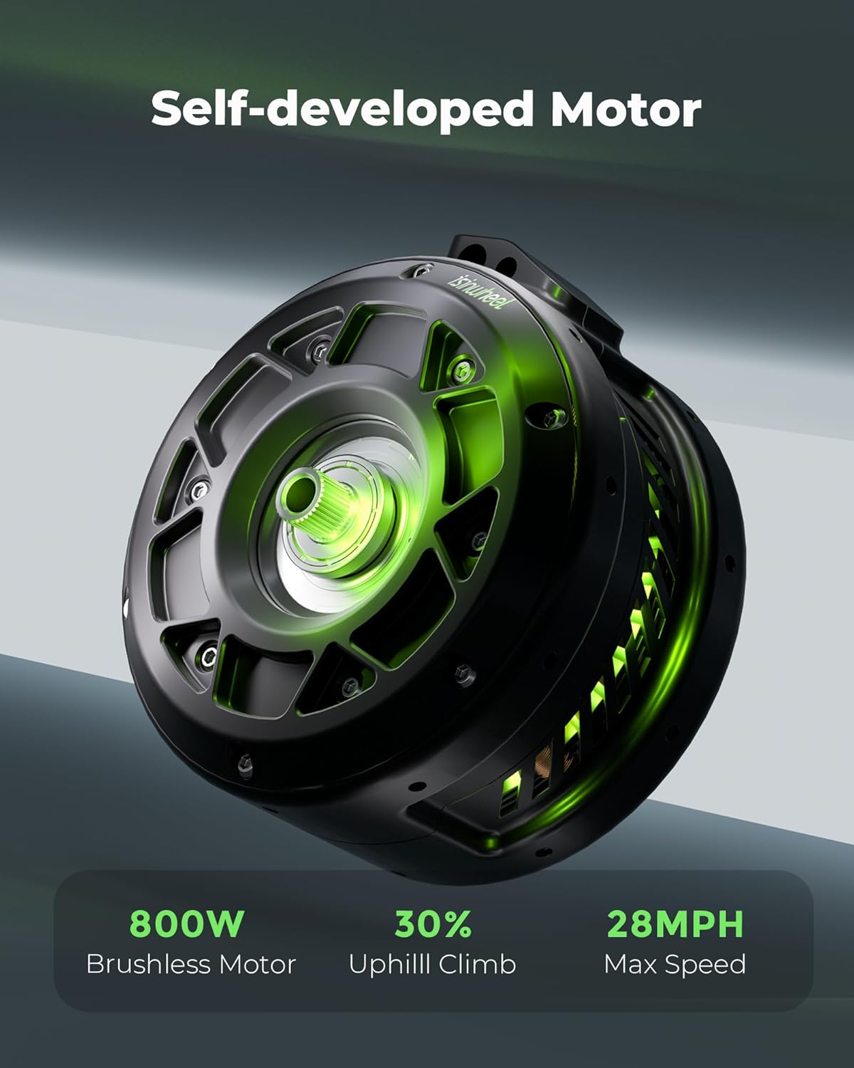 isinwheel Electric Scooter for Adults, 1000/800W Motor Up to 28 MPH, 37/28 Miles Range, APP Control, NFC Lock, 11/10