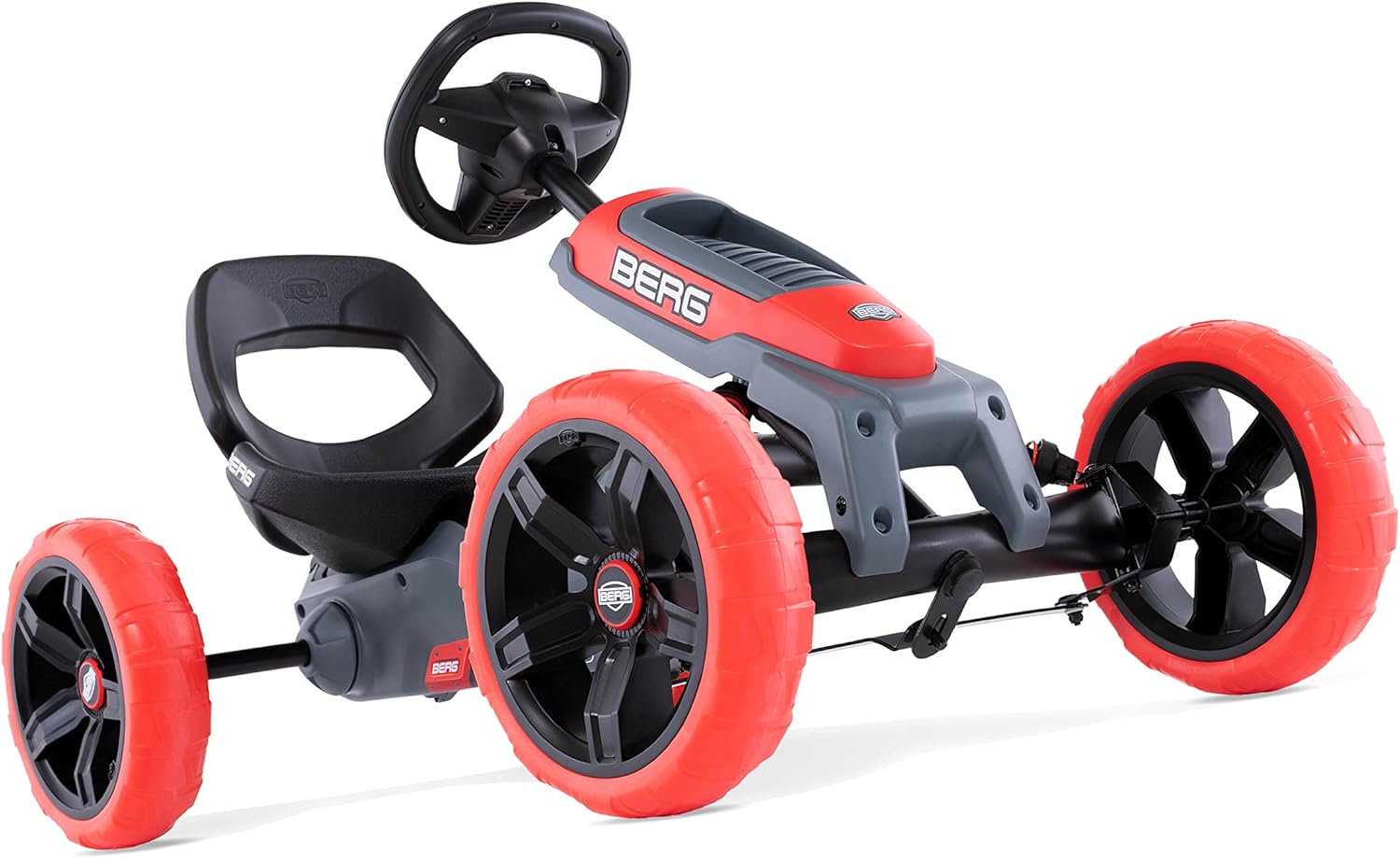 Berg Pedal Car Reppy Rebel with soundbox | Pedal Go Kart, Ride On Toys for Boys and Girls, Go Kart, Outdoor Games and Outdoor Toys, Adaptable to Body Lenght, Pedal Cart, Go Cart for Ages 2.5-6 Years