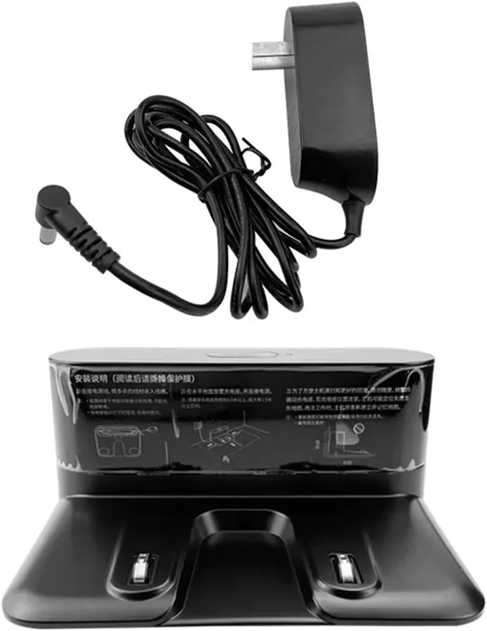 Compatible for 360 S6 Sweeper Vacuum Cleaner Accessories Battery Charging Station and Power Adapter Replacement Robot Spare Parts(Medium)