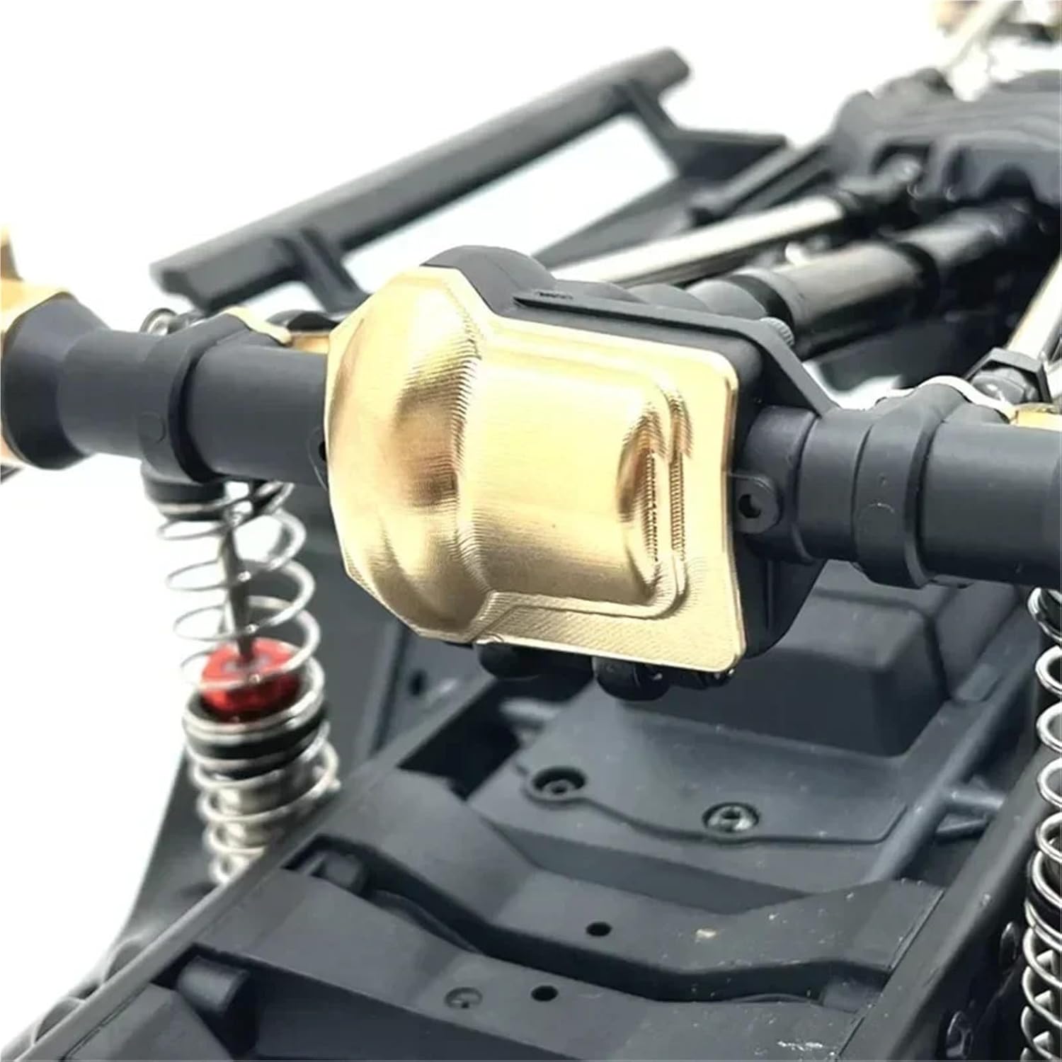 RC Car Toys For Wltoys 104006 104010 104020 104026 1/10 Brass Portal Axle Gear Housing Brass RC Car Upgrade Parts Accessories