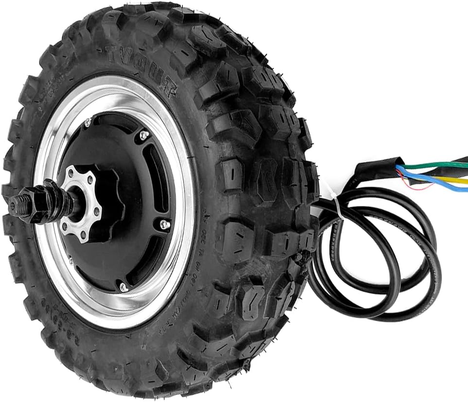 11 inch 48V 1000W Adult Scooter Motorcycle Bicycle Hub Motor wheel with Off-road Tire