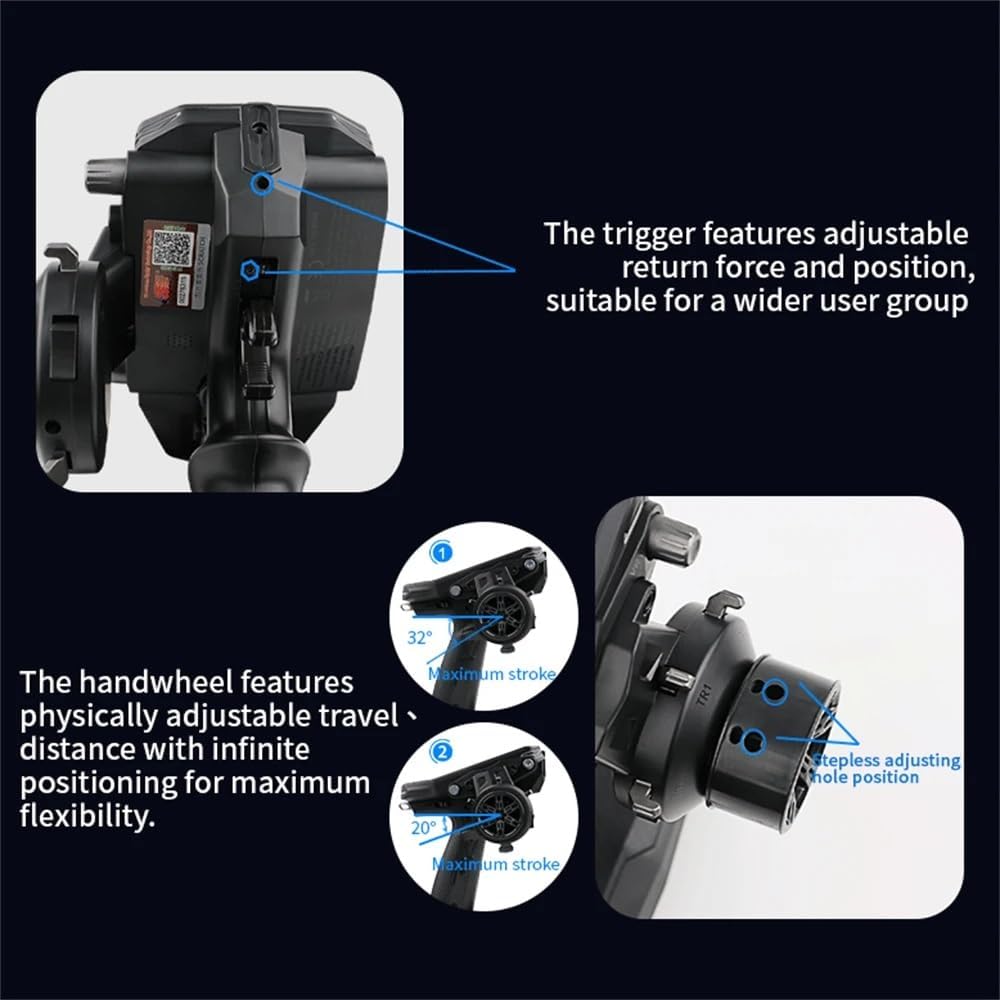 Flysky FS-G11P 2.4GHz 11CH RC Transmitter with Receiver FS-R11P, ANT Protocol 3.5 inch IPS High-Brightness Display Radio Transmitter Built-in Omni-Directional Dual