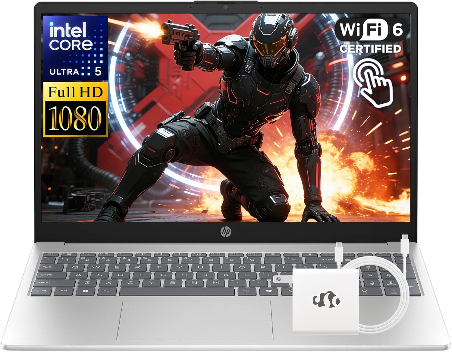 HP Touchscreen Laptop, 14 cores Intel Ultra 5 125H (Up to 4.5GHz, Beat i7-1360P), 32GB DDR5 RAM 1TB SSD, 15.6
