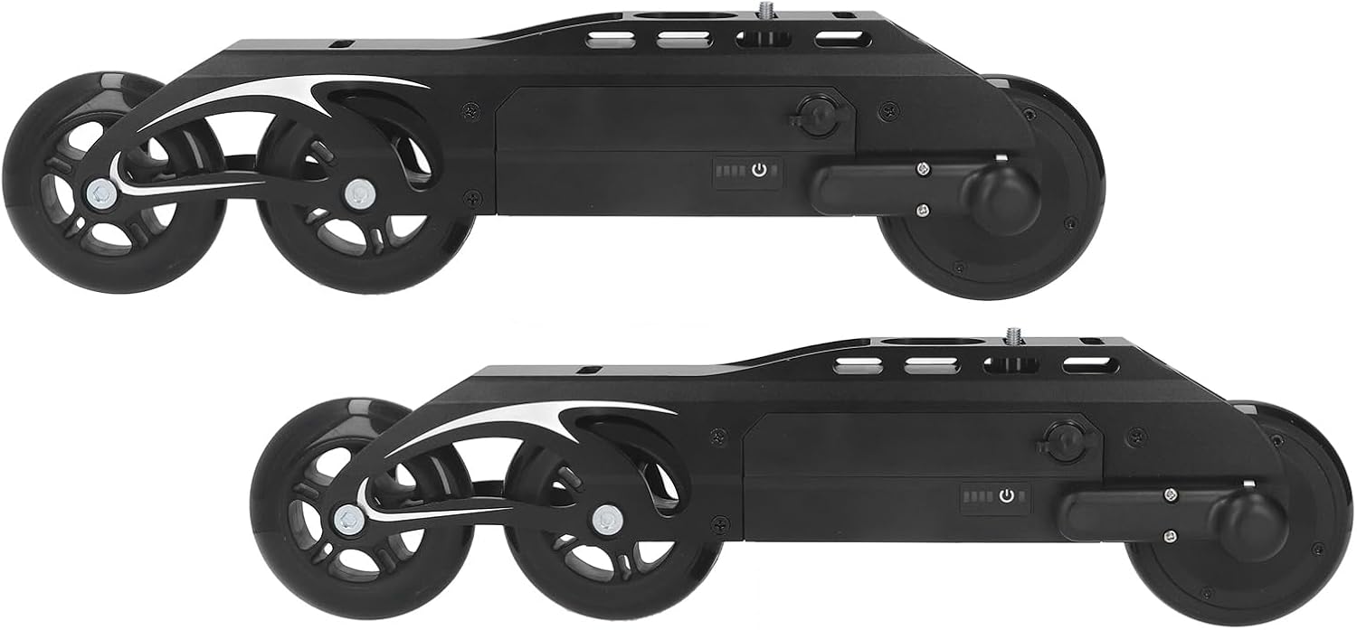 Electric Roller Skate Electric Inline Skates Roller Skate, Composite Frame Good Workmanship Dual Wheel Drive Electric Roller Skate for Remote Control for Effortlessly Smoothly