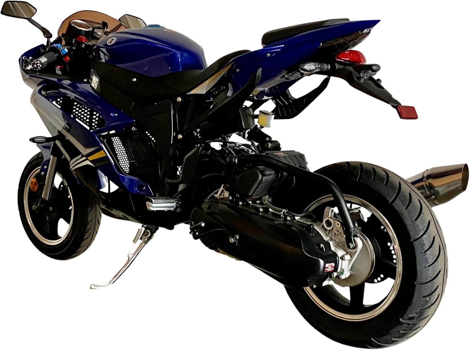 200cc Automatic RX6 Motorcycle Venom x18R 200cc Moto Scooter Fully Automatic Sport Moped | Blue