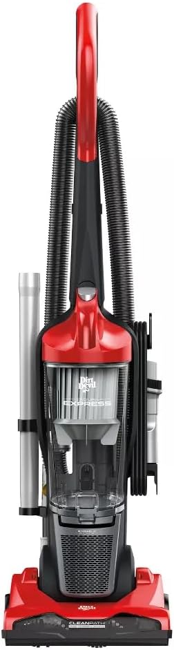 Dirt-Devil Endura Express Bagless Compact Upright Vacuum Cleaner, Lightweight, High Suction, Multi-Surface Cleaning, Pet Hair Removal, Washable Filter, 20ft Cord, Easy Storage
