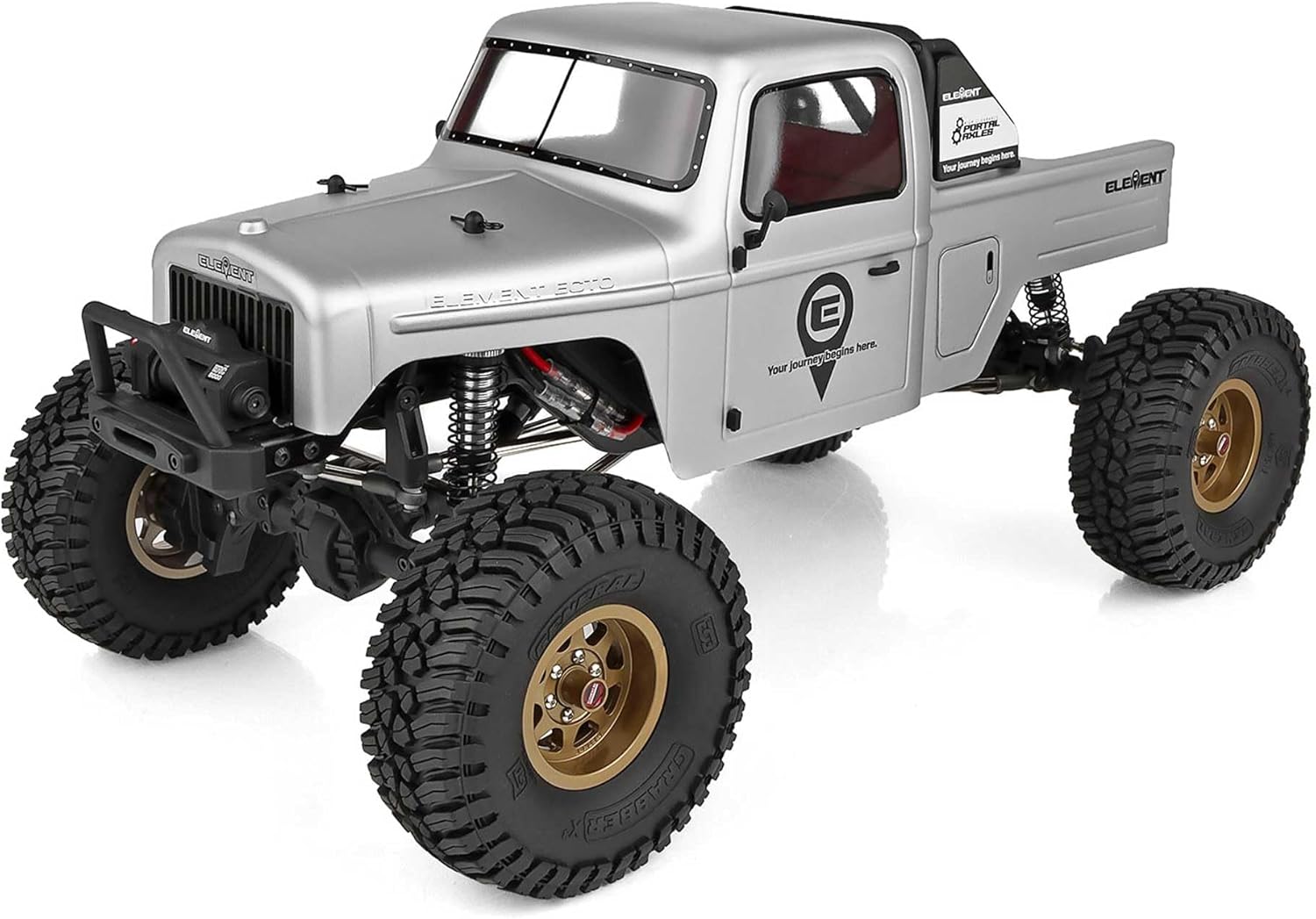 Team Associated Enduro Trail Truck, Ecto Portal Gray RTR, ASC40130