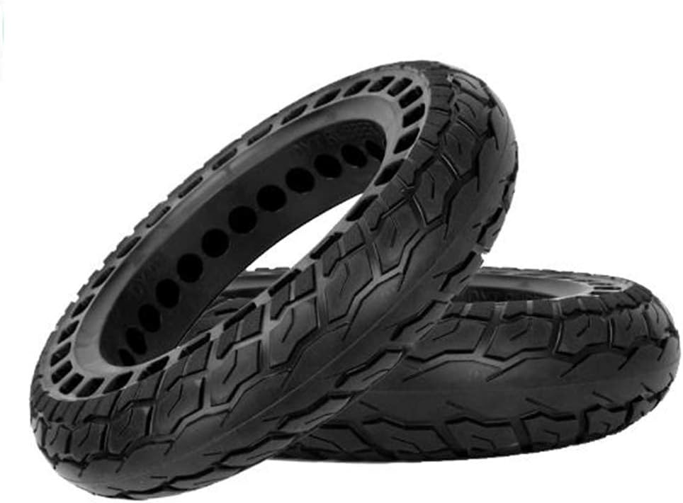 Electric scooter tires off road, 12 1/2x1 1/4 Honeycomb Solid Tires, Wear-resistant, Non-slip, Shock-absorbing, Puncture-resistant and Maintenance-free Tires, 2pcs