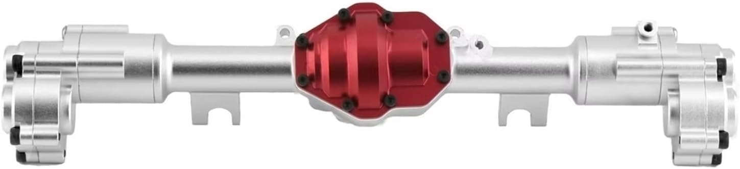 for YiKong for YK4082 for YK4083 for Absima for Yucatan for CR1.8 1/8 Metal Front and Rear Portal Axle Housing Gear Cover RC Car Parts(Rear)