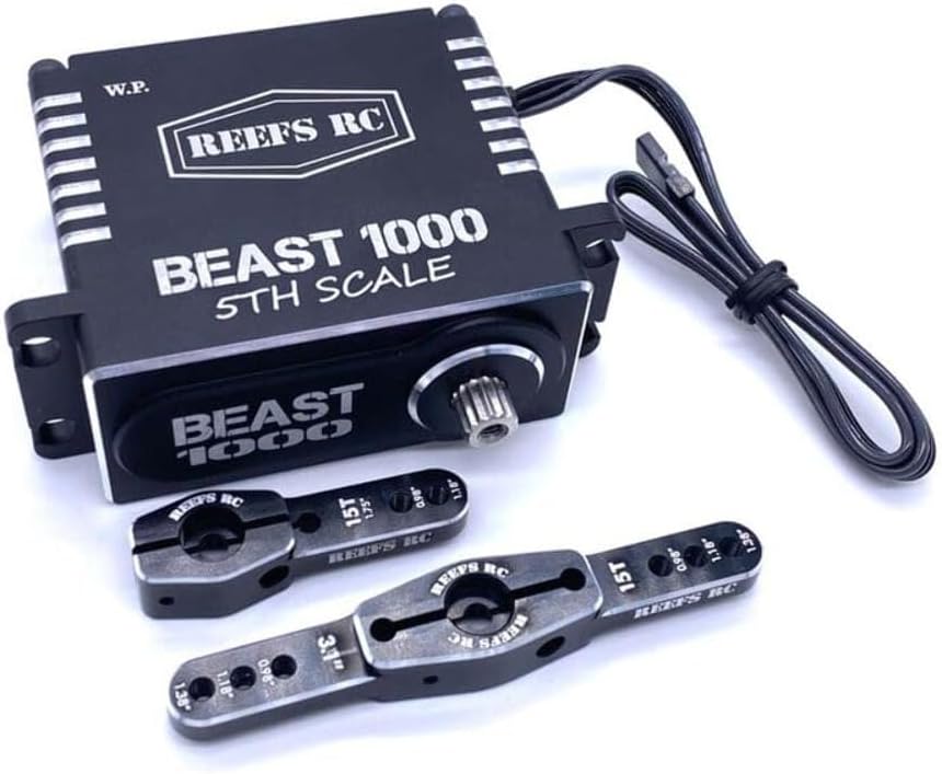 REEFS RC 1/5th Servo Beast 1000 w/Aluminum Horns SEHREEFS102 Servos