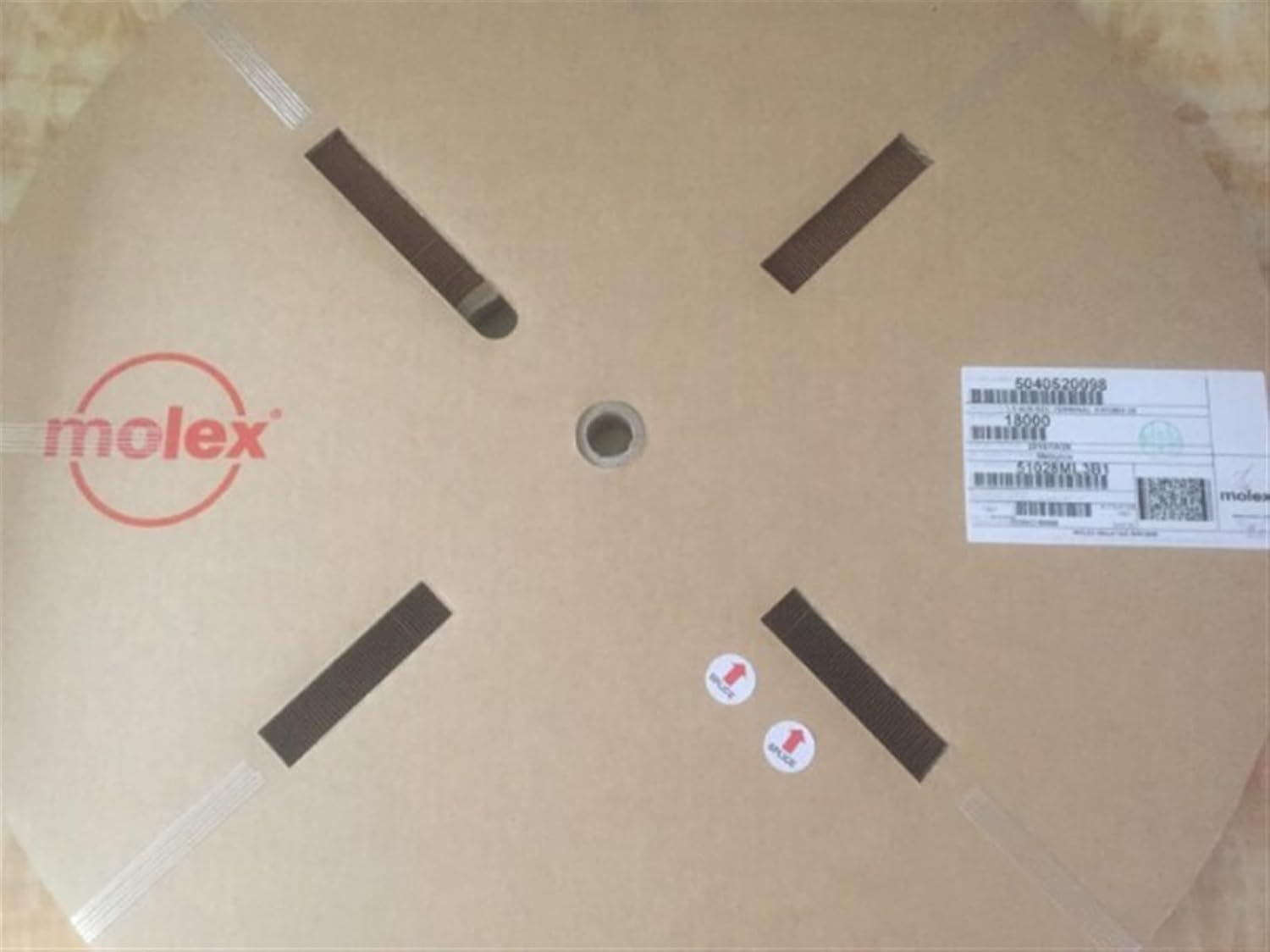 504052-0098 5040520098 Gold Plated Female Molex Thread Diameter 24-28AWG 1.50mm Compression Terminal Connector