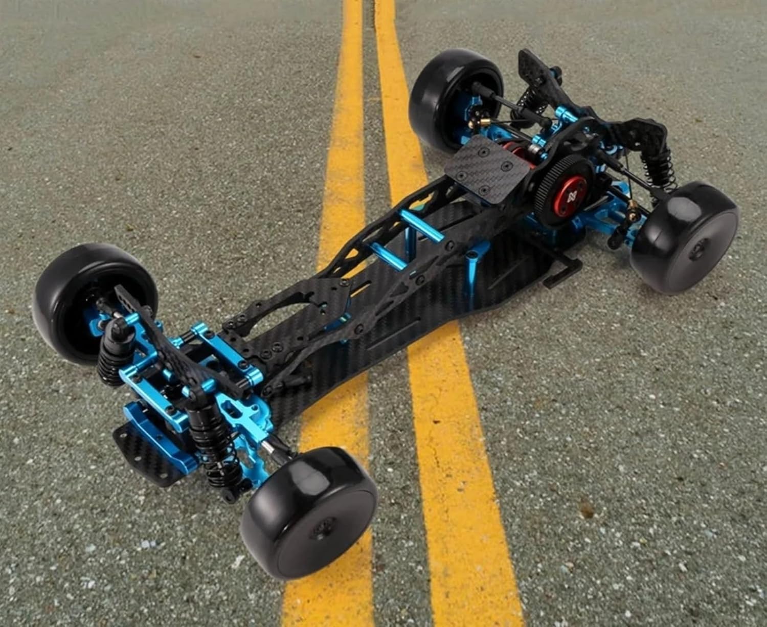 RC Parts RC Car Center Drive Drift Racing Frame 1/10 D5S RC Car Carbon Fiber Frame DIY KIT High Speed Racing Model Modified Parts