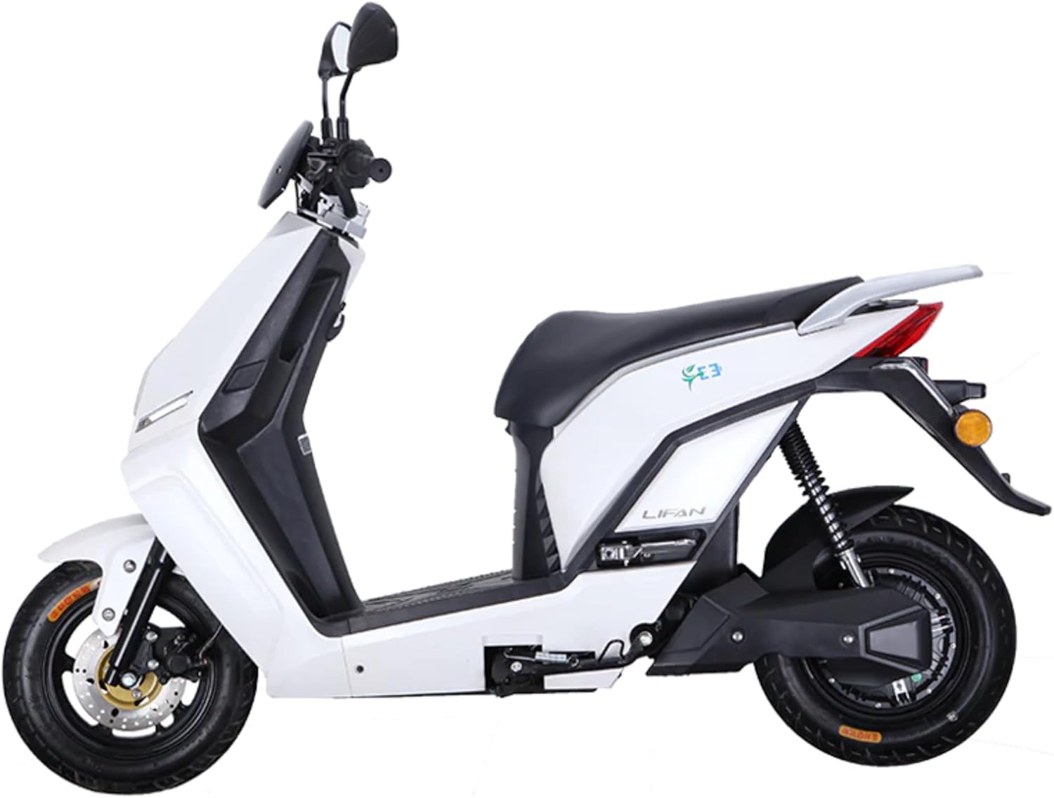 Lifan E3 | Installed with 1200W Motor | 60V Lithium Battery | 75-Mile Range | Smart Electric Scooter | EBS, Cruise Control & Full LED Lighting | Street Legal