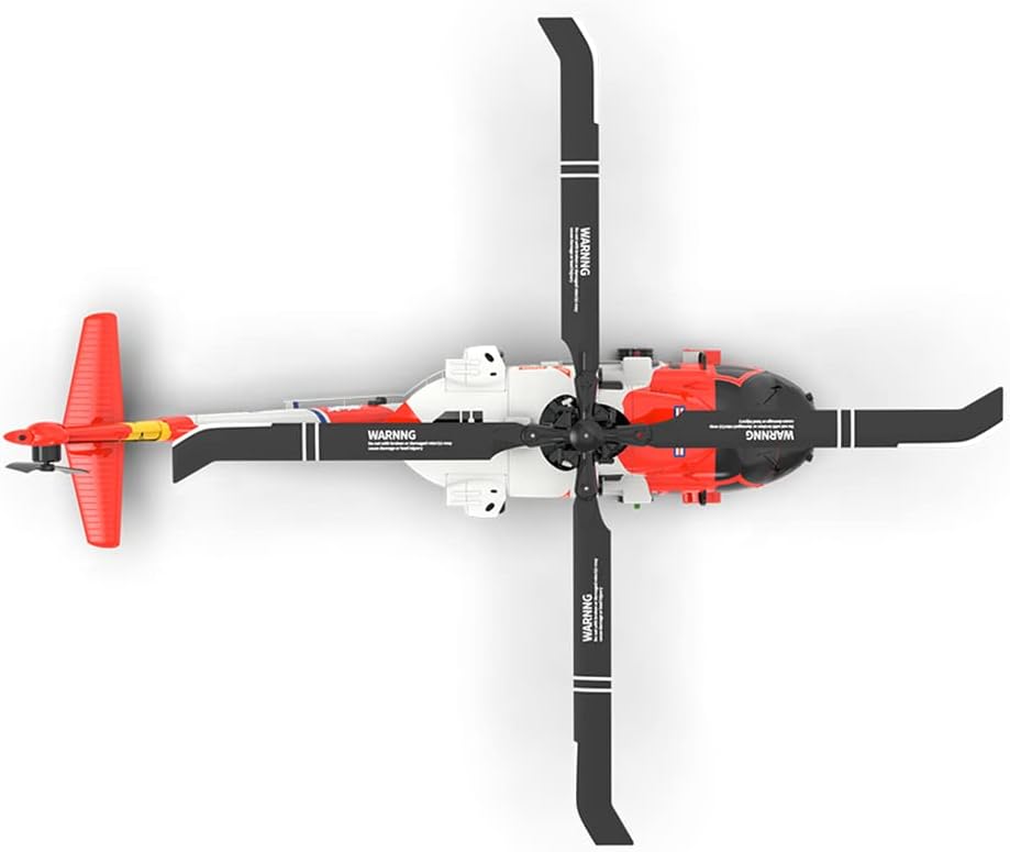 1/47 2.4G 6CH F09-S Brushless Direct Drive RC Helicopter Model for Teen and Adults, 6G/3D Stunthelicopter Model Aviation Toys with GPS and Camera (RTF Edition)